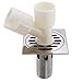 Produktbild Deodorant Floor Drain Edelstahl Square Dusche Drainage Belt Detachable Filter Freie Waschmaschine Tube Bad Küche Essentiale Zubehör