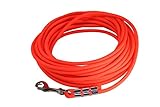 Runde Easycare-Leine in Neonorange, ohne Handschlaufe