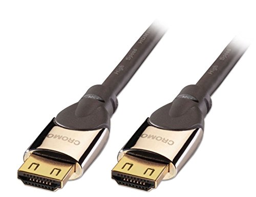 LINDY 41442 - CROMO High-Speed-HDMI-Kabel mit Ethernet und Friktion Sperrfunktion - 2m