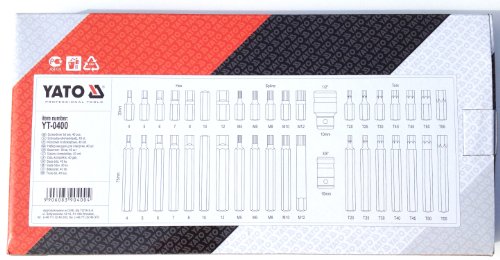 Yato yt-0400 Schraubendreher-Set Bit/Sechskant, Torx, Spline/40 Stück - 3