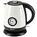 Produktbild Ultratec Wasserkocher mit analoger Temperaturanzeige, 2.000 Watt, 1 Liter Volumen, automatische Abschaltung, Wasserkocher kabellos von der Basisstation abnehmbar, erhältlich in 3 Farben, weiß