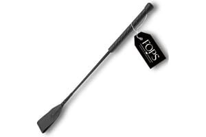 FOPS piska BDSM spö läder 45,5 cm svart för par & fetish