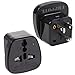 Price comparison product image UHPPOTE Universal Type B 3 Pin Grounded AC Plug Travel Adapter Outlet for USA US America Canada (Pack of 2)