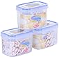 Emporium Air Tight Food Storage Containers Kitchen Containers for Storage Set Plastic Storage Box for Kitchen Airtight…