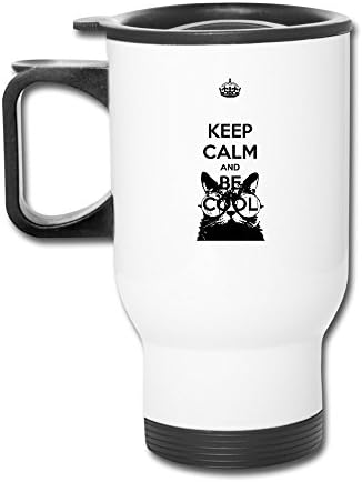 HNN Keep Calm And Be Cool Travel Mugs