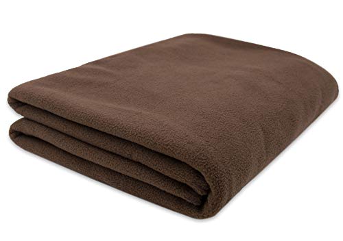 ZOLLNER Manta Polar para sofá, marrón, 130x170 cm, en Otros Colores