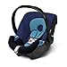 Produktbild CYBEX Silver Babyschale Aton, Inkl. Neugeboreneneinlage, Ab Geburt bis ca. 18 Monate, Max. 13 kg, Blue Moon