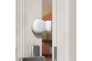 SAFELON 4 stycken babysäkerhet, automatisk dörrstopp, automatiskt dörrskydd för barn, automatisk klämma, dörrstopp, inga borrning eller verktyg