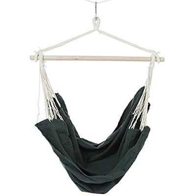 Ultranatura Fauteuil suspendu de la gamme Bali avec barre de support, capacité max. 150 kg, vert