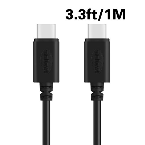 USB Type C Kabel, iVoler [3.3ft/1m] USB 2.0 Type-C auf Type-C Datenkabel Reversible Ausführung mit Benutzerfreundlichkeit voll Abwärtskompatibel für Huawei P9 / P9 Plus, LG G5,HTC 10,Nexus 6P/5X, Asus Zenfone 3,Microsoft Lumia 950/950XL, Oneplus 2 / 3, Xiaomi Mi 5, New Apple MacBook 12’’, ChromeBook Pixel, Nokia N1, Handy,Tablet und andere Type-C Unterstützte Geräte