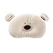Merrystore@ Baby Head Support Pillow-Recommended by Paediatricians to help prevent flathead - Plagiocephaly - 100% Cotton Cover (Bear)