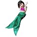 Arrowhunt Baby Girls 3 Pcs Princess Mermaid Tail Swimmable Costume Bikini Set Purple