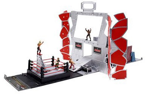 WWE - Micro Crash N Bash Arena Inc 4 Figs