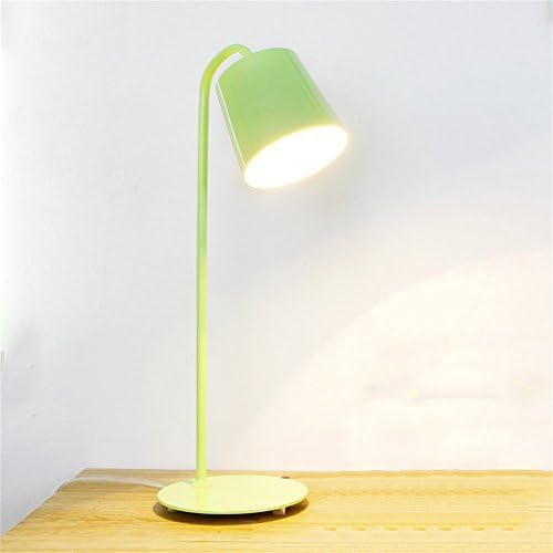 FANDBO Modern and simple iron art pure color LED table lamp