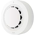 BLACKPOOL Smart Smoke Detector with WiFi & Bluetooth Connectivity - 90dB Alarm and Mobile App Notifications