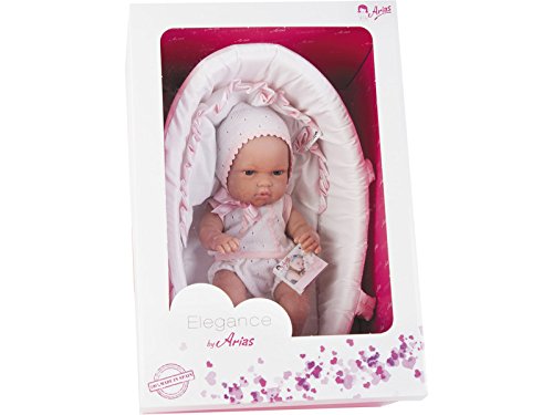 Preisvergleich Produktbild Arias 60105 Schöne Neugeborenes Mädchen Puppe
