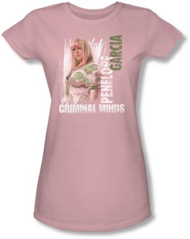 Criminal Minds - Womens Penelope T-Shirt In Pink, Small, Pink