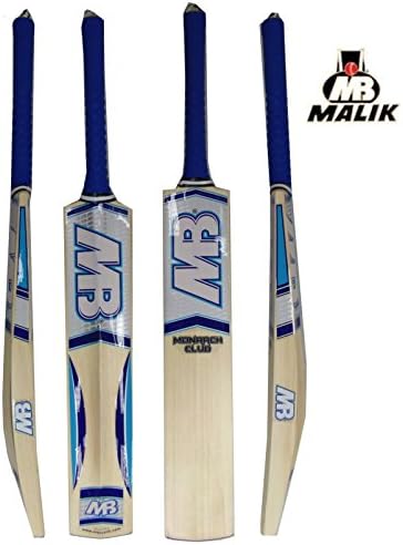 MB Malik Monarch Club Cricket Bat size Harrow