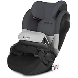 Cybex - Silla de coche grupo 1/2/3 Pallas M-Fix SL, silla de coche 2 en 1 para niños, para coches con y sin ISOFIX, 9-36 kg, desde los 9 meses hasta los 12 años aprox.Gray Rabbit