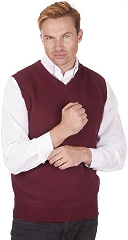 Mens Pierre Roche Sleeveless Jumper