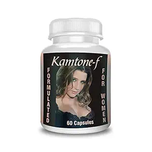 Hassnars Kamtone F- Energy, Power And Stamina Capsules For Women, 500 mg, 60 Capsules