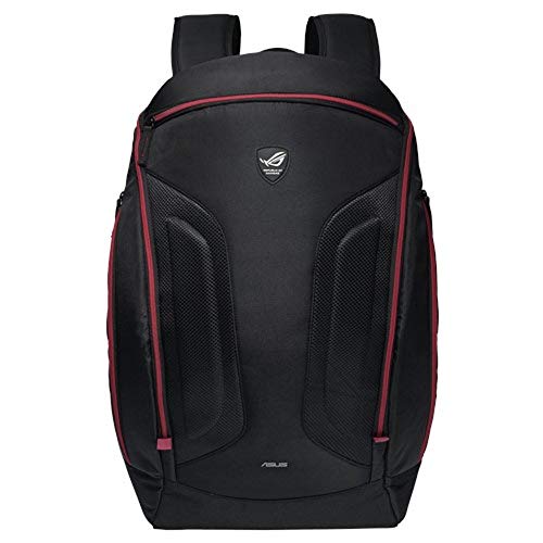 Asus ROG Shuttle II 17", Sac à Dos pour Ordinateur Portable / Sac à Dos Hommes / Sac à Dos D'affaires / Sac à Dos Fonctionnel, Noir