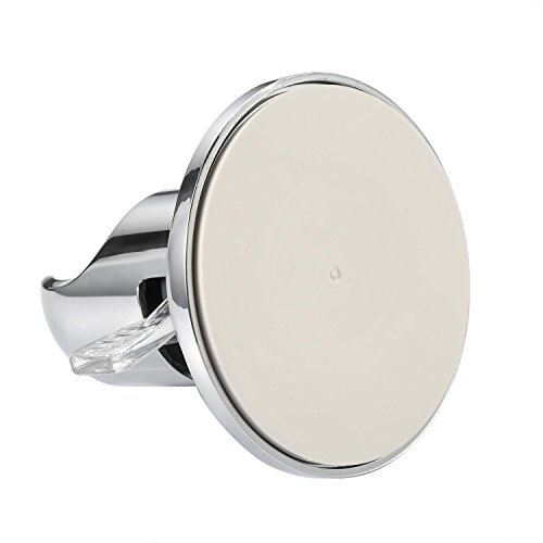 labkiss Lk029 Badezimmer Super starken Vakuum Saugnapf Handbrause, Halter & Wandhalterung mit Klebstoff 3 m Stick Disc, kein, robuster, feuchtigkeitsfest, wasserdicht, wiederverwendbar, chrom-Finish - 3