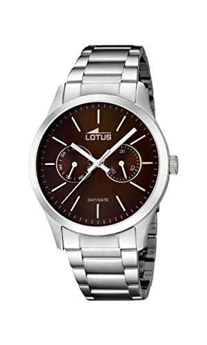 Lotus Herren-Armbanduhr XL Analog Quarz Edelstahl 15954/2
