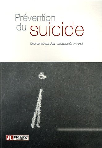 couverture de : Pr&eacute;vention du suicide