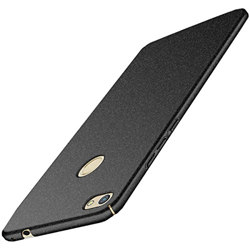 Carcasa Huawei P8 Lite  2017 series   Qissy   Todo incluido Anti-Scratch Anti-huella dactilar a prueba de choque Suave Protective Case Cover Skin para Huawei P8 Lite 2017 series  Matorral negro 