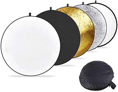 Abeststudio 32" 80cm 5 in 1 Portable Photography Studio Multi Photo Disc Collapsible Light Reflector