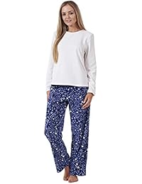 Conjunto de pijama para mujer - Forro polar - Estampado
