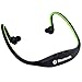 Captcha MPBL-020 Wireless Bluetooth Sports MP3 Player with FM/MicroSD Card Slot Functions (Green) RS.645.00