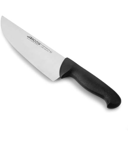 Couteau à Côtelettes Arcos Série 2900 - Lame Nitrum 180 Mm, Manche Polypropylène Noir