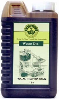 New Brown Mahogany Naptha Wood Dye. 1 Litre