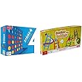 Funskool Tabletop Game - Strike 4, Classic Disc Dropping Game, Get 4 in A Row, Connect Game, 2 Players, 6 & Above Games - Snakes & Ladders, 2-4 Players, 4 & Above