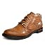 BACCA BUCCI MEN TAN PU BOOTS RS.1149.00
