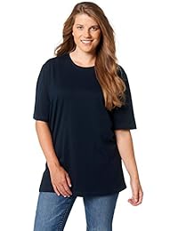 Ulla Popken Rundhals, Camiseta para Mujer