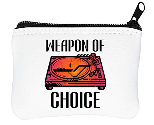 Preisvergleich Produktbild Turntable Weapon of Choise Reißverschluss-Geldbörse Brieftasche Geldbörse