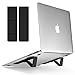 Produktbild Ringke Laptop Stand Laptopständer [Black] Universal Smart ausklappbar Multi Angle Einstellbar Tragbar Schlank Klebstoff Ständerhalter für Laptop, Notizbuch, Tablette, iPad, mehr Gerät - Schwarz
