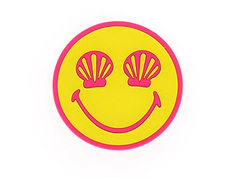 Smiley World Pequeña Redonda Novelty Emoticon Notebook Notepad