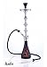 Produktbild Aladin Origins Manila 87 cm Shisha Schlauch Wasser Pfeife Hookah Schraub robust, W563, Farbe schwarz