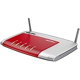 AVM FRITZ!Box 3272 WLAN Router Annex B (ADSL, 450 Mbit/s, 2 Gigabit-LAN, Media Server) rot