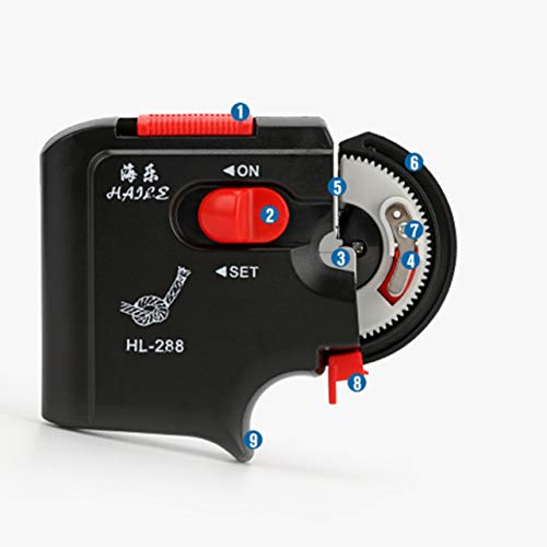 Preisvergleich Produktbild Vollautomat Elektrische Angelhaken Tier Schnellbinden Angelhaken