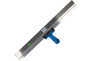 SCHWAN Birsppy Flächenspachtel Alu mit Softgriff, Blattstärke 0,6 mm, Breite 800 mm, rostfrei, breit mit Stiel, Spachtel für Trockenbau Fassade Fassadenspachtel Flächenspachtel 800 mm