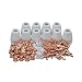 Produktbild 100pcs PT31 LG40 Plasma Elektrode Spitze Düse Schneiden Verbrauchsmaterial Zubehör Passform cut-50d CUT50 ct-312