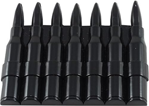 Retro Belt Buckle- Bullet Rack Black