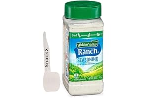 SNACKX FREEZE Hidden Valley Original Ranch Salat Dressing Mix (473.6 g) Inklusive Snackx Messlöffel