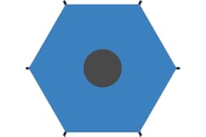 Furtryvl Housse d'ombrage de Trampoline, Housse pour Pare-Soleil pour Trampoline, Couverture D'ombrage De Trampoline, Toit Pare-Soleil pour Trampoline, Anti-UV, imperméable,Oxford pour Trampoline