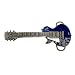 Produktbild BUCKLE als E-Gitarre, Gibson LES PAUL, blau, Gürtelschnalle
